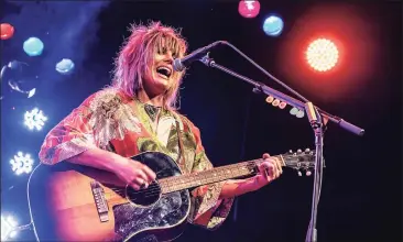  ?? Bradford Mahler / Contribute­d photo ?? Grace Potter, who kicked off the Twilight Concerts on the Farm series in Morris Aug.22, is returning to perform again Oct. 24.