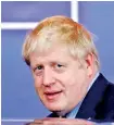  ??  ?? Johnson leaves the European Council after Brexit talks in Brussels