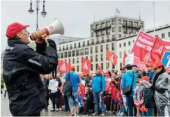  ?? Foto: Florian Boillot ?? Beschäftig­te von Hasse& Wrede und KB PowerTech