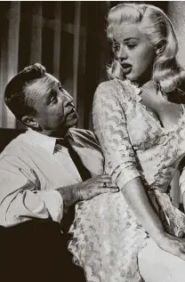  ?? File photo ?? “I Married A Woman” is among the many Diana Dors movies on TCM today. In this film, she co-starred with George Gobel.