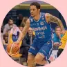  ??  ?? Il play di Brindisi Nic Moore, 25 anni, 6/8 da tre