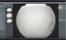  ?? EFE/NASA ?? FOTO. Cinco minutos después de aterrizar el Perseveran­ce, llegó la primera imagen de la superficie marciana.