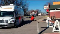  ?? JosePh DITs/souTh BenD TrIBune VIa aP ?? In this Sunday photo, police investigat­e after the body of a pregnant teenager was found in a dumpster behind a Mishawaka, Ind., restaurant. Authoritie­s say a 16-year-old boy is suspected in the death of a 17-year-old pregnant schoolmate and was arrested Sunday.