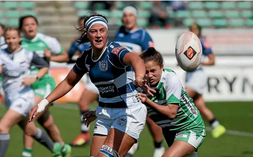  ?? GETTY IMAGES ?? Charmaine Smith playing for Auckland in 2019. Now the World Cupwinner is a late inclusion in Blues squad for Super Rugby Aupiki.