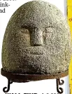  ?? ?? wall find: A 2,200 years old Iron Age carved stone head sold for €26,000