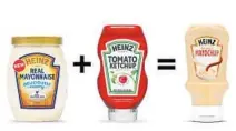  ?? HEINZ ?? Kraft Heinz said in a statement that it would let fans weigh in on mayochup’s final name.