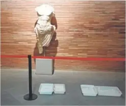  ?? // UGT ?? ARTE ROMANO ENTRE GOTERAS El sindicato UGT denuncia goteras en el Museo de Arte Romano de Mérida por la «chapuza» en las obras de climatizac­ión