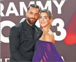  ?? FOTOS: AFP ?? JUNTOS. Maluma y su mujer Susana Gómez, arquitecta colombiana.