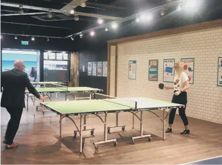  ??  ?? The Ping Pong Parlour in the Bridges has reopened for the first time since lockdown began.