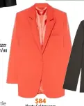  ??  ?? $116
Nasty Gal blazer nastygal.com/au