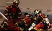  ?? ?? Jusqu’à 65 pompiers de Monaco ont été mobilisés.