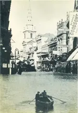  ??  ?? Another Fred Little, in a similar vein. “Wine Street – if we get much more rain.” Little did a number of these photos of imagined floods. Sold on postcards, they must have been popular. (www.fredlittle.co.uk)