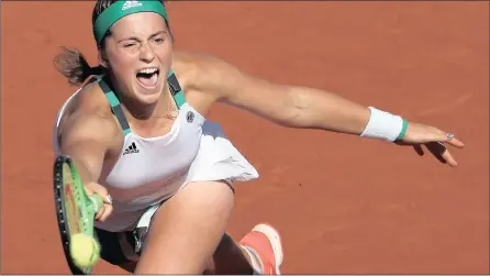  ?? PICTURE: EPA ?? French Open champion Jelena Ostapenko won the Wimbledon junior title in 2014.