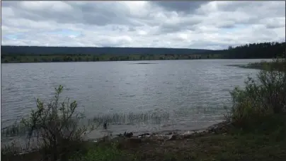  ?? The Sentinel-Record/Corbet Deary ?? NEAR HOLLIS:
Dry Fork Lake is a 105-acre reservoir located in the vicinity of the Hollis Community.