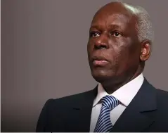  ??  ?? EX-PRESIDENTE JOSÉ EDUARDO DOS SANTOS