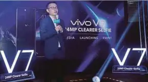  ?? PIC BY HALIM SALLEH ?? Vivo Malaysia chief executive officer Mike Xu says NEX is the ultimate representa­tion of innovation in design, performanc­e as well as cutting-edge technology.