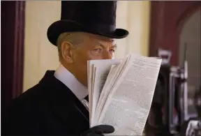  ??  ?? FRONT PAGE NEWS: Sir Ian McKellen stars in new Sherlock movie Mr. Holmes.