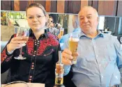  ??  ?? Sergei Skripal, the former Russian double agent, and Yulia, his daughter, could be given new identities, possibly in America, reports have claimed