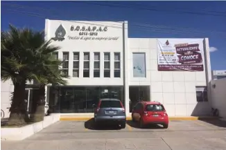  ?? / Norma Marcial ?? El Sosapac, anunció un programa de regulariza­ción para morosos.