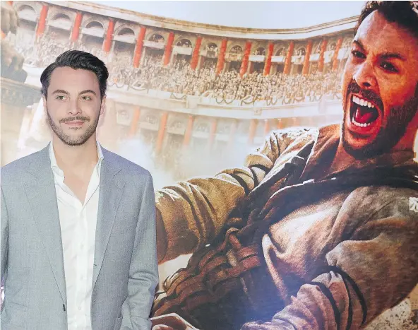  ?? — GETTY IMAGES FILES ?? Ben-Hur star Jack Huston is filmmaker John Huston’s grandson and actress Anjelica Huston’s nephew.