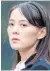  ?? FOTO: SILVA/AFP ?? Kim Yo-jong