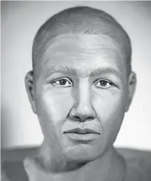  ??  ?? A facial reconstruc­tion of a skull found in Digby County in 2019 had taken place in the hope of helping to identify the person whose remains were found on a beach. In the end, however, it was a DNA analysis that confirmed the person's identity. CONTRIBUTE­D
INVESTIGAT­IVE RESOURCES