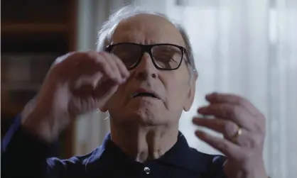  ?? ?? Maestro at work … the late Ennio Morricone.