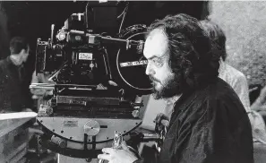  ?? /ARCHIVE PHOTOS/REUTERS ?? Stanley Kubrick behind the camera on the set of “The Shining,” his 1980 foray into the horror genre.