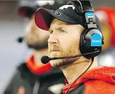  ?? MICHAEL PEAKE/FILE ?? Head coach Dave Dickenson and the Calgary Stampeders posted one of the best regular-season records in CFL history in 2016, but hopes for a dream finish were dashed by Ottawa in the Grey Cup.