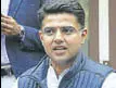  ??  ?? Sachin Pilot