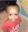  ?? MAKIA WALLACE/COURTESY ?? Jace Leslie, 1, died Sept. 11 after being left in a hot car by a family friend.