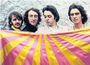  ?? ARXIU. ?? Els Beatles el juliol del 1968 a Londres