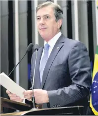  ?? Waldemiro Barreto/Agência Senado ?? Collor é o terceiro senador no exercício do mandato que se tornou réu na Lava Jato; Gleisi Hoffmann (PT-PR) e Valdir Raupp (PMDB-RO) já respondem a ações penais no STF