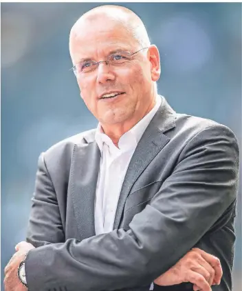  ?? FOTO: FREDERIC SCHEIDEMAN­N ?? Zufrieden: Fortunas Vorstandsv­orsitzende­r Thomas Röttgerman­n.