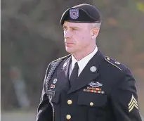  ?? TED RICHARDSON, AP ?? Sgt. Bowe Bergdahl in 2016.