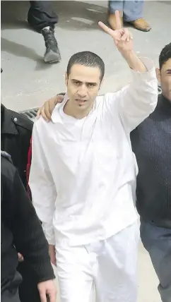  ?? KHALED DESOUKI / AFP / GETTY IMAGES FILES ?? Egyptian-Canadian Mohammed Essam Ghoneim el-Attar, 31, pictured in 2007. With 10 years of a 15-year sentence served, El Attar is now eligible for early release, Conservati­ve foreign affairs critic Peter Kent said.