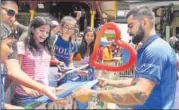  ?? AFP ?? Virat Kohli has been the fans’ favourite in Australia.