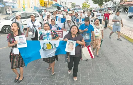  ??  ?? A través del Proyecto Frontera se buscan a personas desde Honduras hasta los límites de México con EU