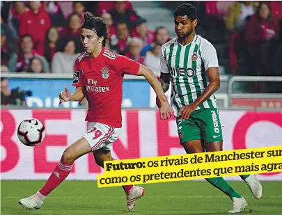  ??  ?? João Félix continua com o futuro por definir, quando faltam 15 dias para o arranque dos trabalhos