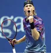  ?? PHOTO D’ARCHIVES, AFP ?? Denis Shapovalov s’est hissé au 51e échelon du classement mondial hier.