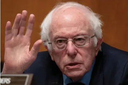  ?? Photograph: Michael Reynolds/EPA ?? Senator Bernie Sanders: ‘It is time to reduce the stress level in our country and allow Americans to enjoy a better quality of life.’