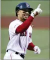  ?? CHARLES KRUPA — AP FILE ?? The Boston Red Sox agreed to trade star outfielder Mookie Betts to the Los Angeles Dodgers on Tuesday.