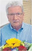  ?? FOTO: VIKTOR TURAD ?? CDU-Stadt- und Kreisrat Herbert Brenner hat seinen 70. Geburtstag gefeiert.