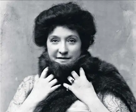  ?? ?? Peach of a voice: the Australian soprano Dame Nellie Melba, c1900