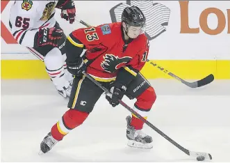  ?? AL CHAREST ?? Calgary Flames forward Johnny Gaudreau has been busy with Team North America at the World Cup of Hockey, but the Flames’ focus now returns to getting him signed.