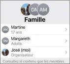  ?? ?? Avec le partage familial, votre entourage profite de vos achats.