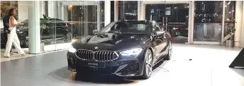  ??  ?? The all-new BMW M850i xDrive Coupe ‘The 8’