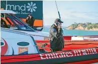  ??  ?? Team New Zealand boss Grant Dalton has been kept busy during the uncertaint­y of the America’s Cup testing period.