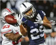  ?? Icon Sportswire via Getty Images ?? John Reid (29) was the first Penn State player picked by Bill O’Brien, a former Nittany Lions head coach.