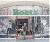  ??  ?? Roots listed its shares on the TSX in 2017 through an initial public offering.